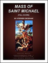 Mass of Saint Michael SATB Vocal Score cover